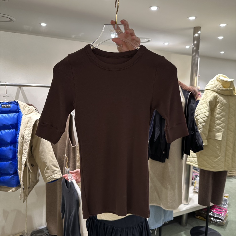 JERRY HALL-P東大門㊣實拍女士新款職業真品25秋冬人氣T恤JERRY HALLT恤圖色1