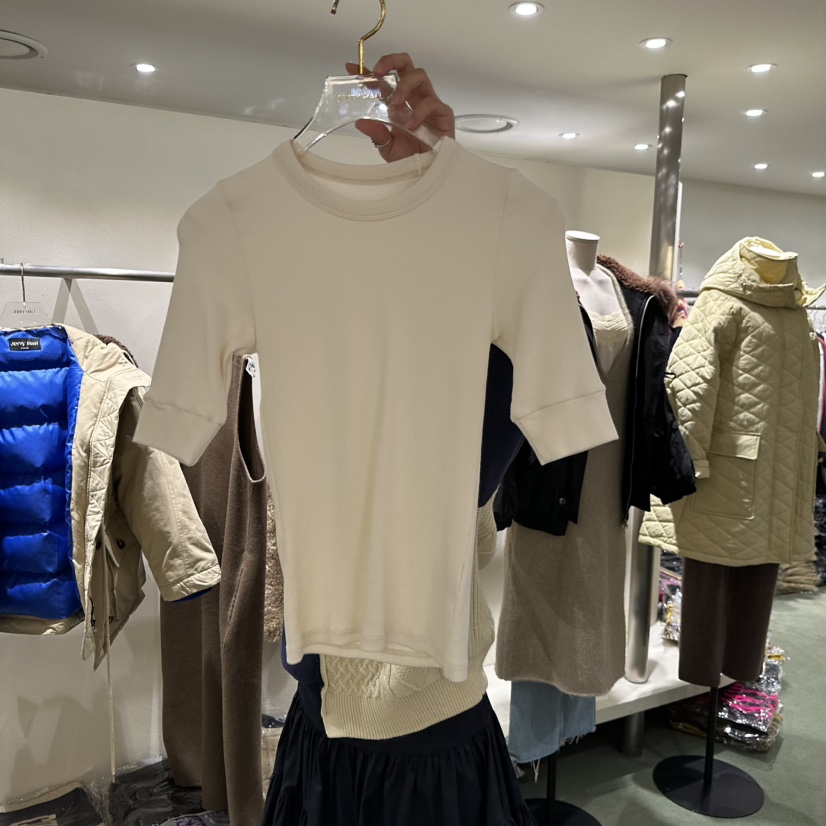 JERRY HALL-P東大門㊣實拍女士新款職業真品25秋冬人氣T恤JERRY HALLT恤圖色3