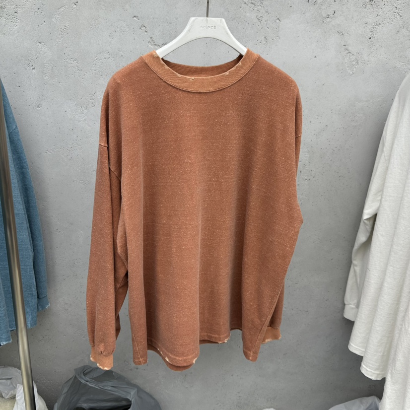 SIXTEEN韓國直郵㊣女裝新品推薦25秋冬真品人氣熱賣長袖T恤SIXTEEN長袖T恤圖色3