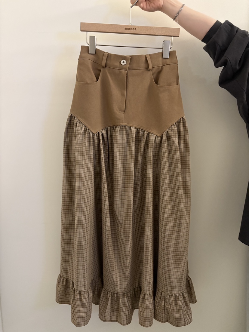 BALANCE東大門㊣實拍女士新款推薦休閑時尚職業25秋冬熱賣長裙BALANCE長裙圖色1