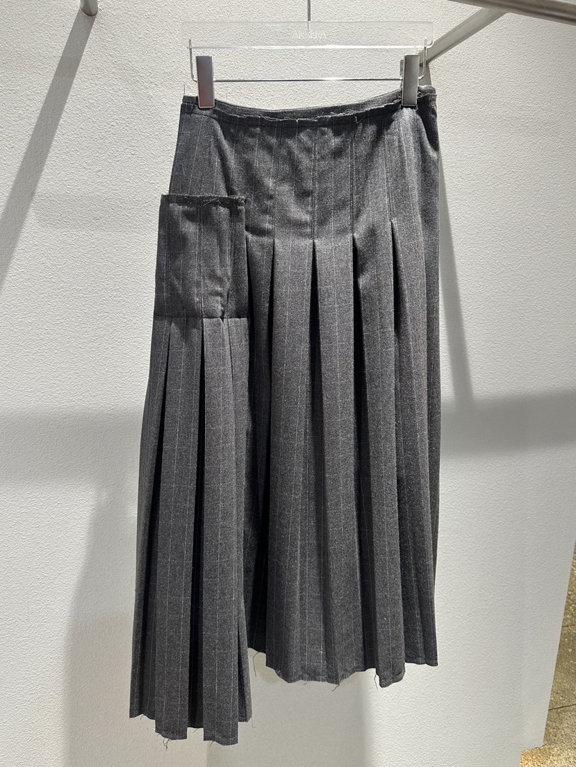 ARSERA韓國代購㊣女士新款休閑熱賣職業時尚25秋冬長裙羊毛格紋ARSERA長裙圖色1