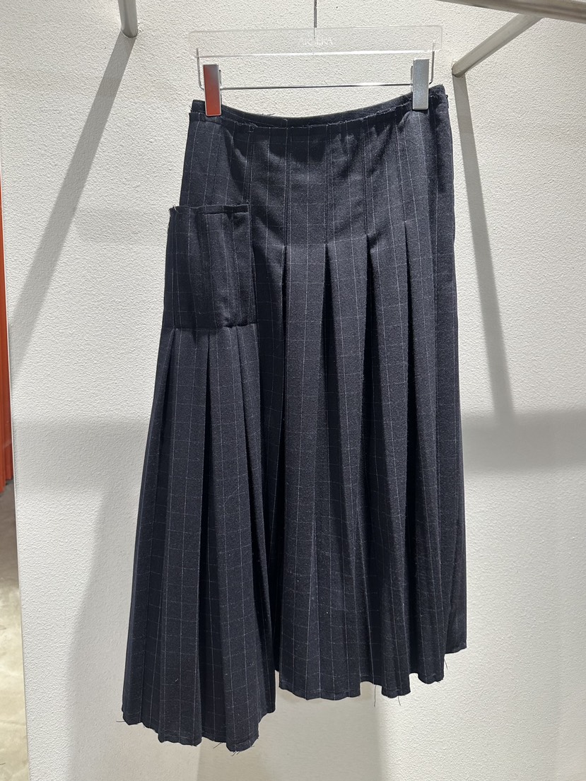 ARSERA韓國代購㊣女士新款休閑熱賣職業時尚25秋冬長裙羊毛格紋ARSERA長裙圖色2