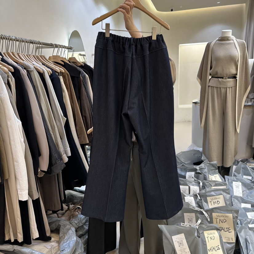 MATIERE韓國代購㊣女士新品真品人氣25秋冬推薦時尚職業休閑褲MATIERE休閑褲