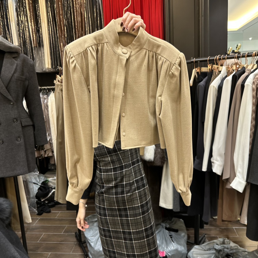 HERISH-HAUTE東大門㊣實拍女裝新款人氣時尚熱賣襯衫蕾絲衫HERISH-HAUTE襯衫/蕾絲衫圖色2