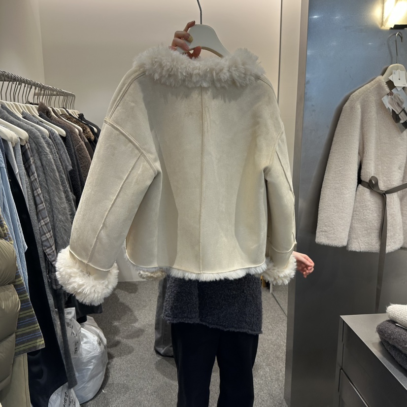 ALTER東大門㊣實拍女士新款真品人氣25秋冬休閑熱賣短款大衣Alter短款大衣