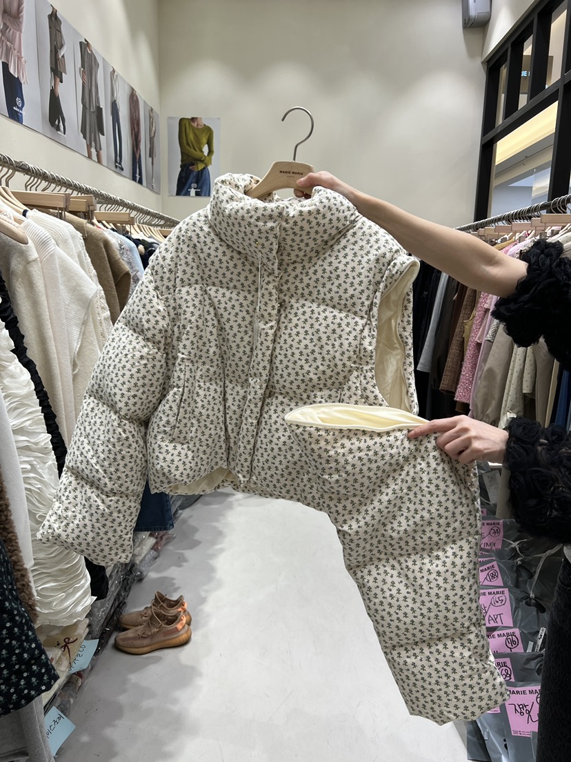 MARIE MARIE韓國代購㊣女裝新款25秋冬短款羽絨服可拆卸鴨絨MARIE MARIE短款羽絨服