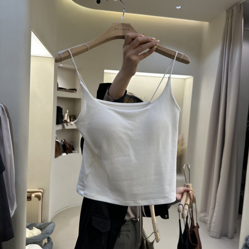 MATIERE東大門㊣直郵女士新款25秋冬人氣推薦職業吊帶背心保暖MATIERE吊帶/背心圖色2