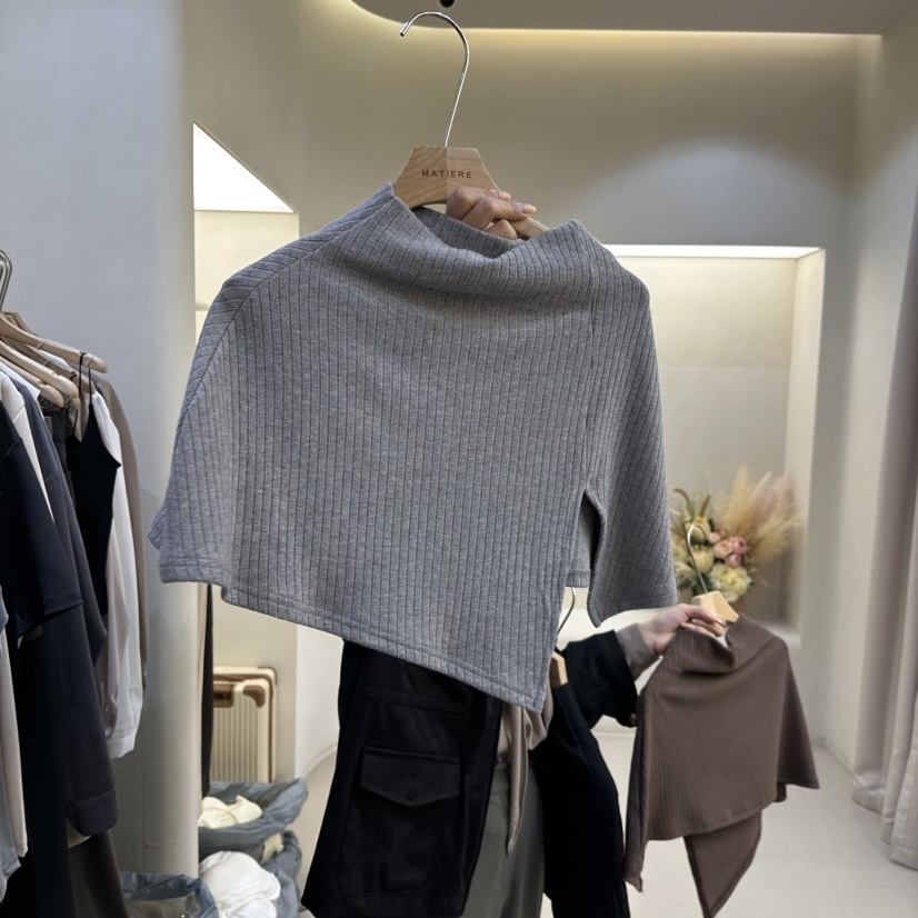 MATIERE東大門㊣代購女裝新品25秋冬職業時尚休閑人氣圍巾披肩MATIERE圍巾/披肩圖色1