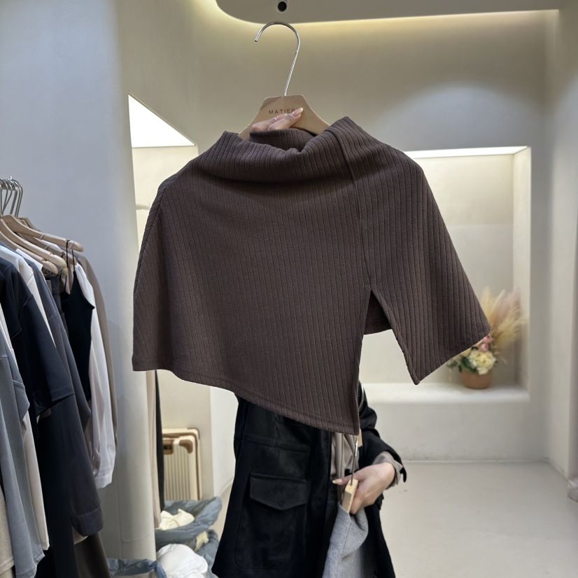MATIERE東大門㊣代購女裝新品25秋冬職業時尚休閑人氣圍巾披肩MATIERE圍巾/披肩圖色3