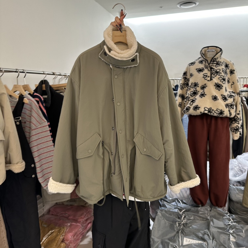 BAGUETTE-P韓國代購㊣女士新款人氣休閑熱賣時尚職業25秋冬夾克BAGUETTE-P夾克圖色2