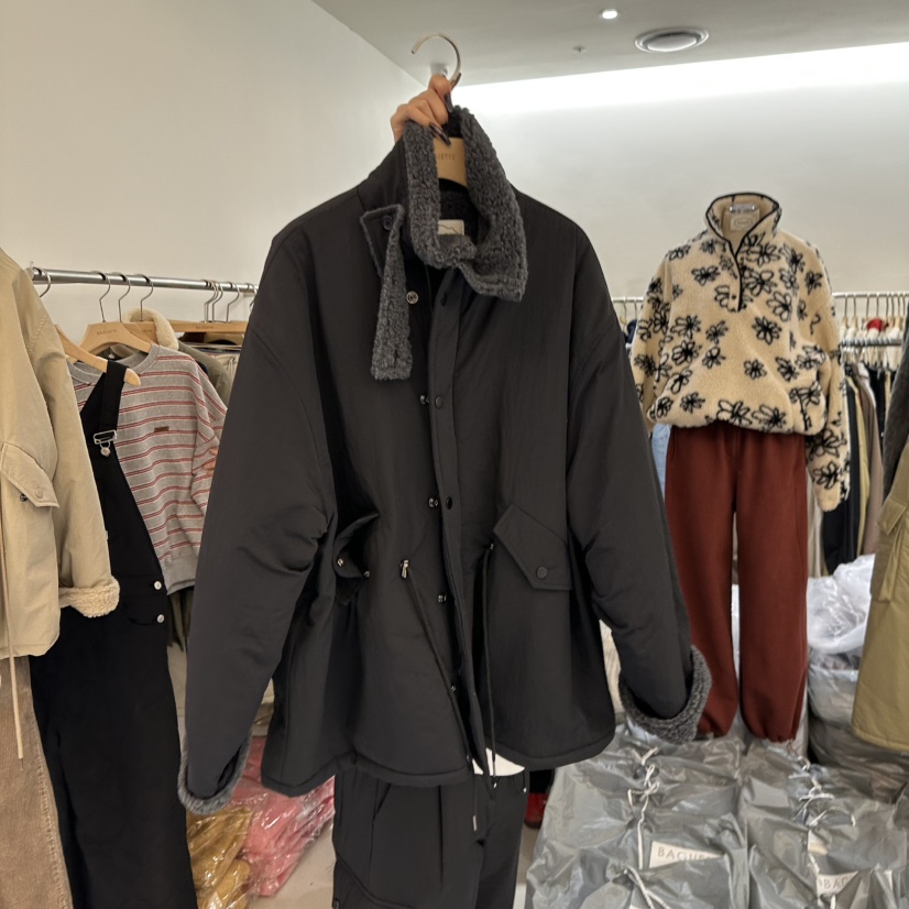 BAGUETTE-P韓國代購㊣女士新款人氣休閑熱賣時尚職業25秋冬夾克BAGUETTE-P夾克圖色3