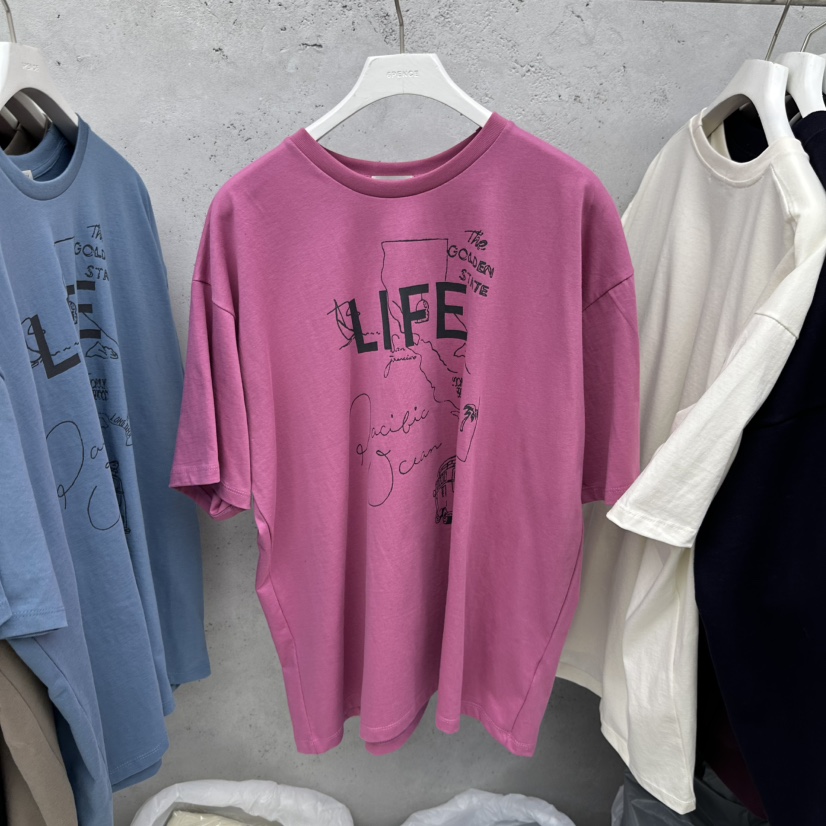 SIXTEEN韓國代購㊣女士新品推薦人氣時尚25秋冬休閑職業T恤SIXTEENT恤圖色2