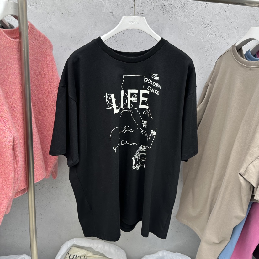 SIXTEEN韓國代購㊣女士新品推薦人氣時尚25秋冬休閑職業T恤SIXTEENT恤圖色4