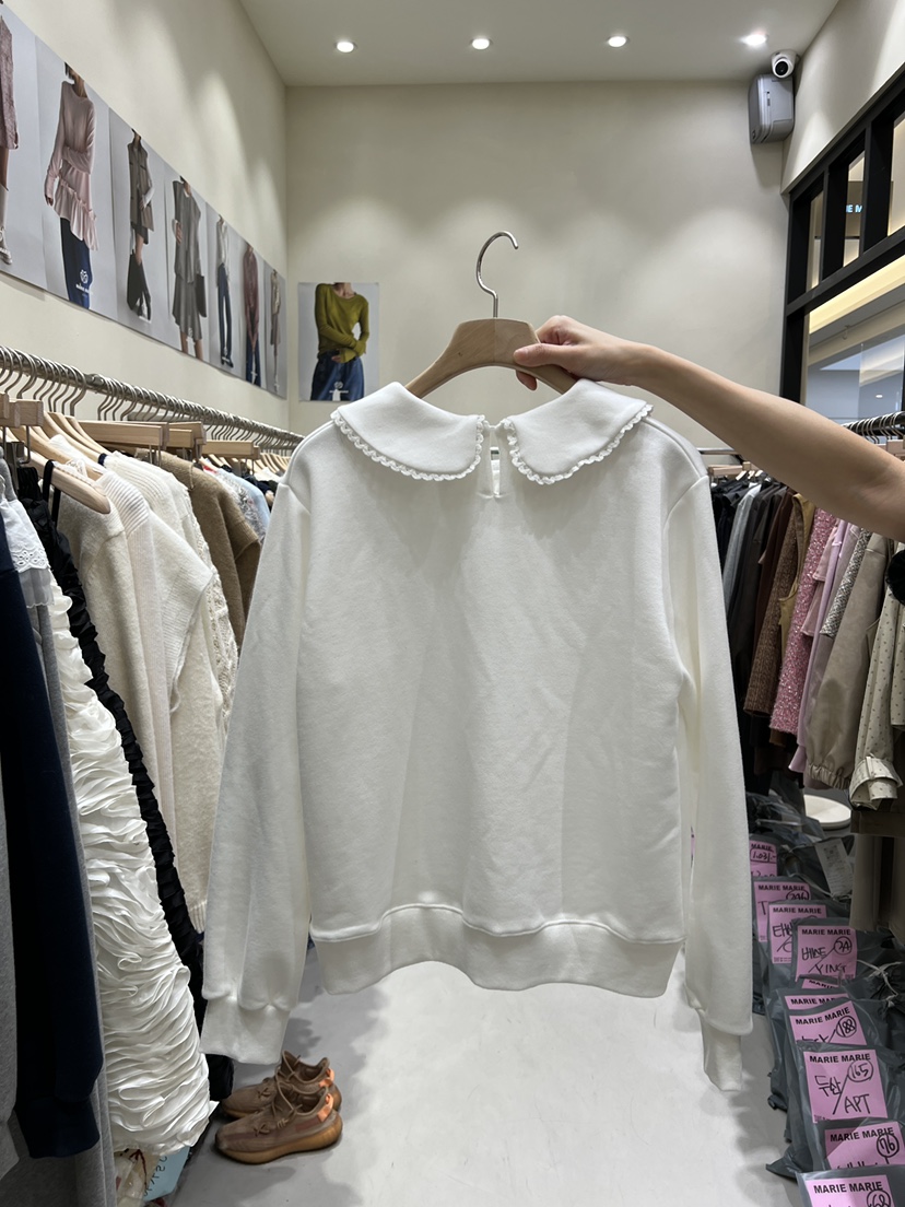 MARIE MARIE韓國直郵㊣女裝新品休閑熱賣真品職業推薦衛衣MARIE MARIE衛衣