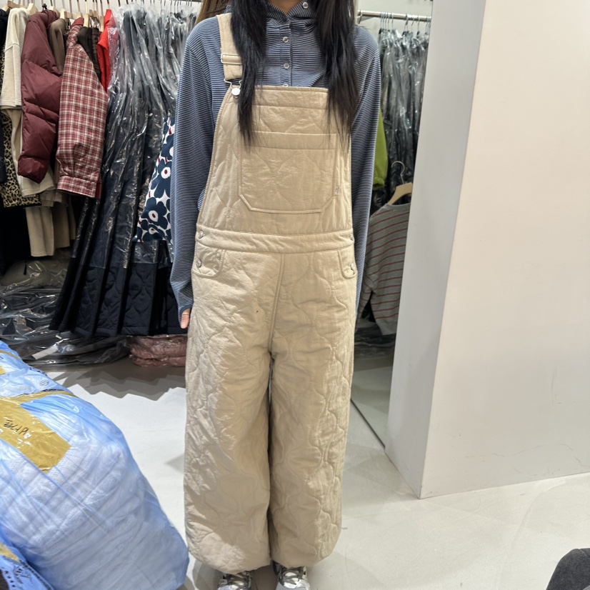 BAGUETTE-P韓國直郵㊣女裝新款人氣推薦真品熱賣背帶褲填充BAGUETTE-P背帶褲圖色1