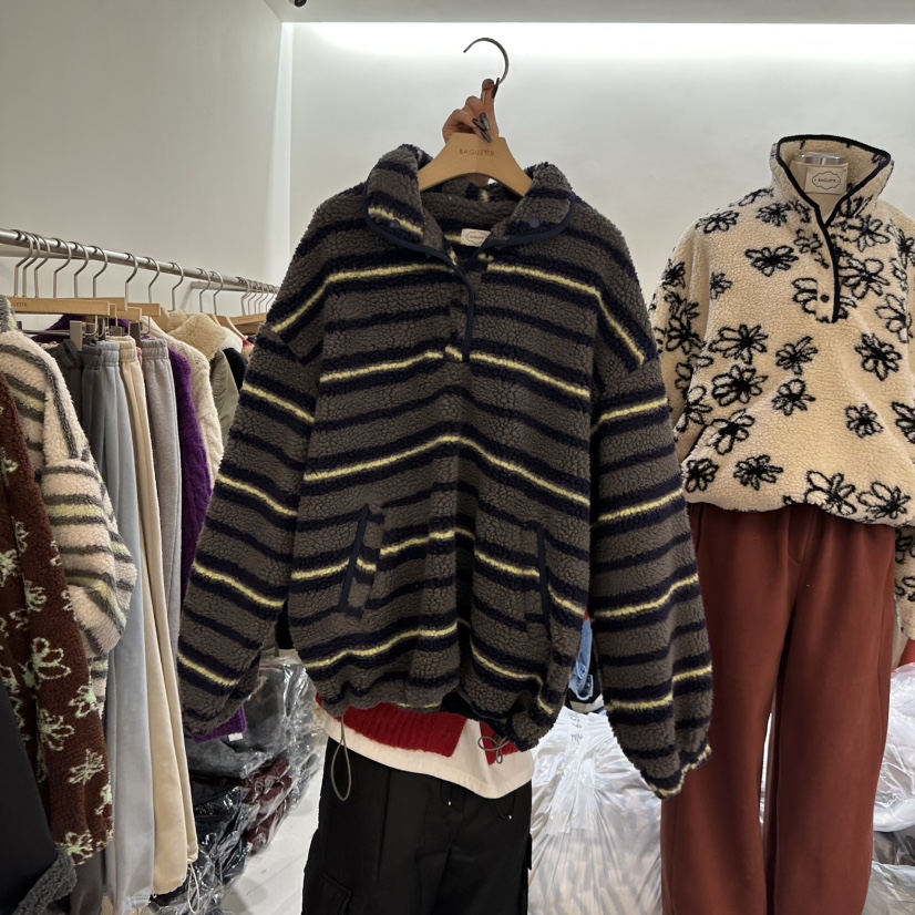 BAGUETTE-P韓國代購㊣女士新款休閑真品25秋冬人氣推薦衛衣BAGUETTE-P衛衣圖色4