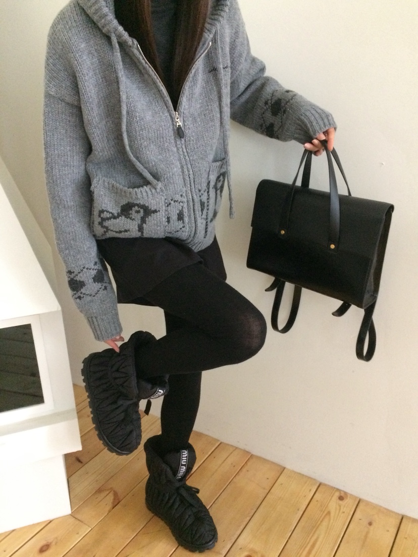 ANOU東大門㊣直郵女士新品25秋冬推薦休閑時尚職業真品毛衣ANOU毛衣