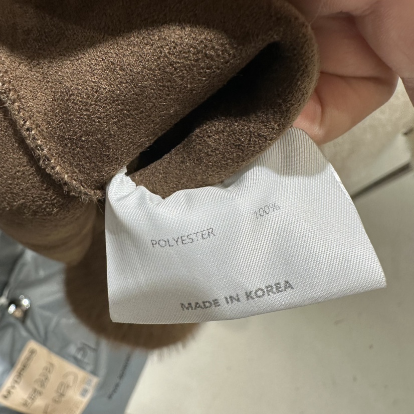 MYDRESS韓國代購㊣女裝新品真品熱賣時尚推薦25秋冬短款大衣毛皮MYDRESS短款大衣