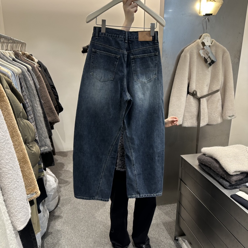 ALTER東大門㊣實拍女裝新品時尚休閑職業熱賣真品牛仔褲加絨Alter牛仔褲