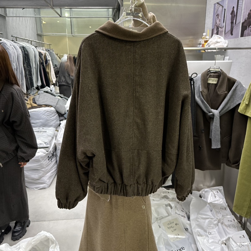 UOOV東大門㊣實拍女裝新款真品人氣熱賣時尚25秋冬職業夾克UOOV夾克