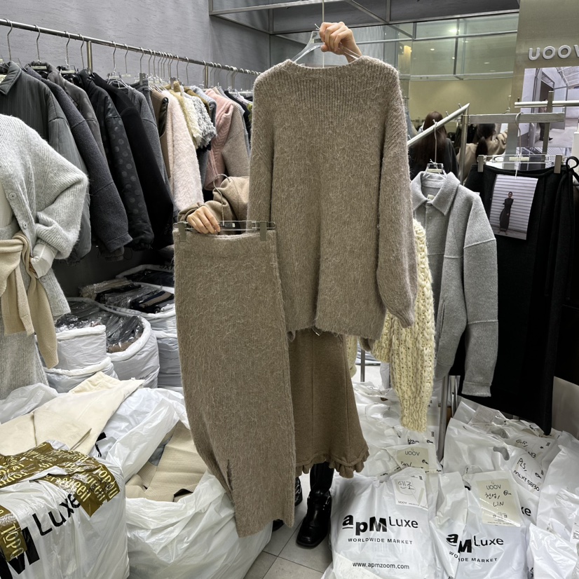 UOOV東大門㊣代購女士新款時尚職業熱賣人氣真品套裝兩件套UOOV套裝