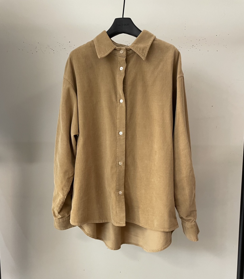 OBJET東大門㊣直郵女士新款人氣休閑推薦25秋冬時尚襯衫蕾絲衫love us u/OBJET襯衫/蕾絲衫圖色3