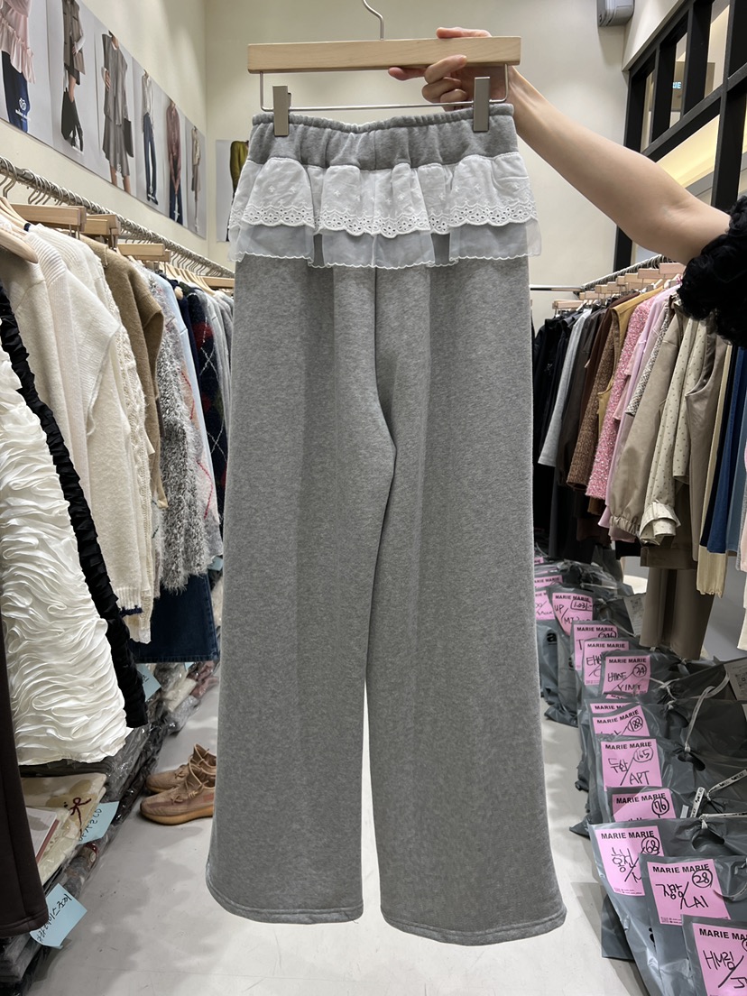 MARIE MARIE韓國直郵㊣女裝新品真品熱賣裙褲荷葉邊單排扣MARIE MARIE裙褲