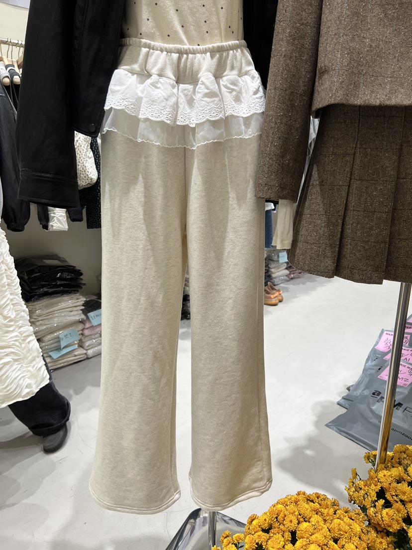 MARIE MARIE韓國直郵㊣女裝新品真品熱賣裙褲荷葉邊單排扣MARIE MARIE裙褲圖色3