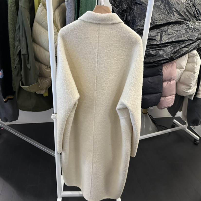 EGG東大門㊣直郵女裝新品休閑熱賣時尚推薦人氣真品中長款大衣EGG-訂貨周期長中長款大衣