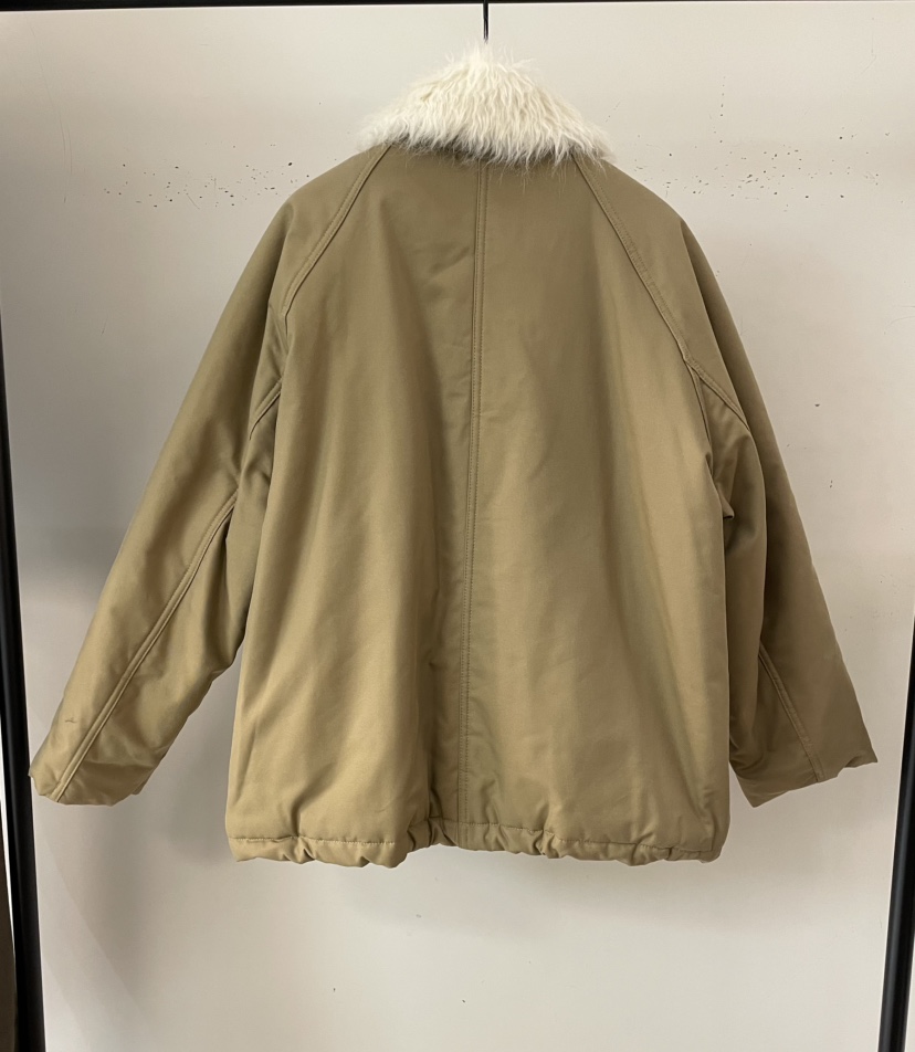 OBJET韓國代購㊣女士新款休閑人氣職業25秋冬時尚推薦夾克羊毛love us u/OBJET夾克