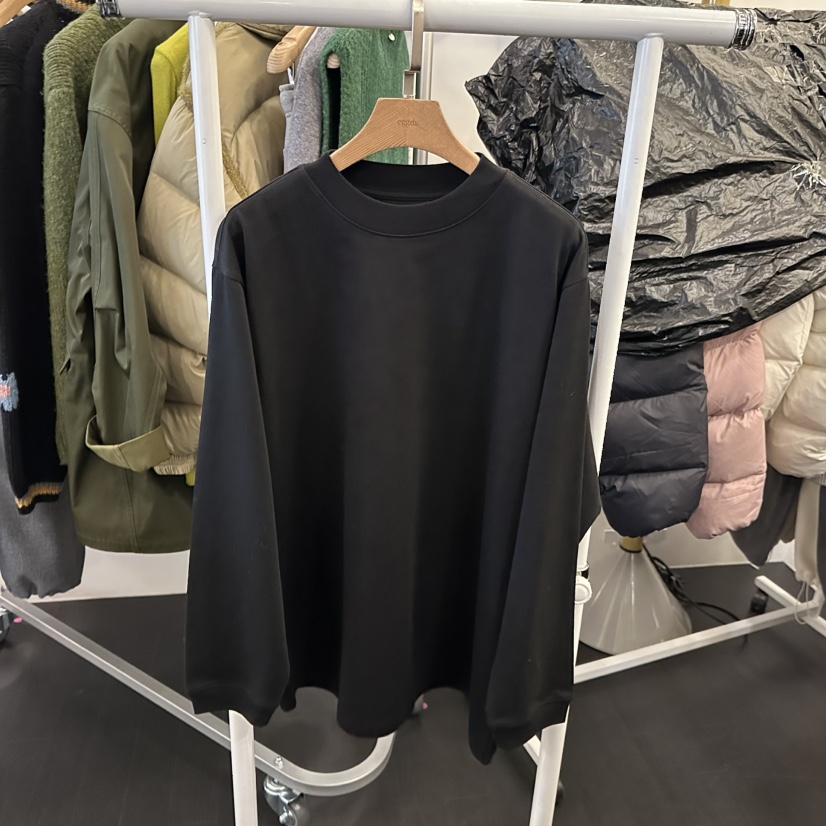 EGG韓國直郵㊣女士新品25秋冬時尚休閑職業真品推薦長袖T恤EGG-訂貨周期長長袖T恤圖色2