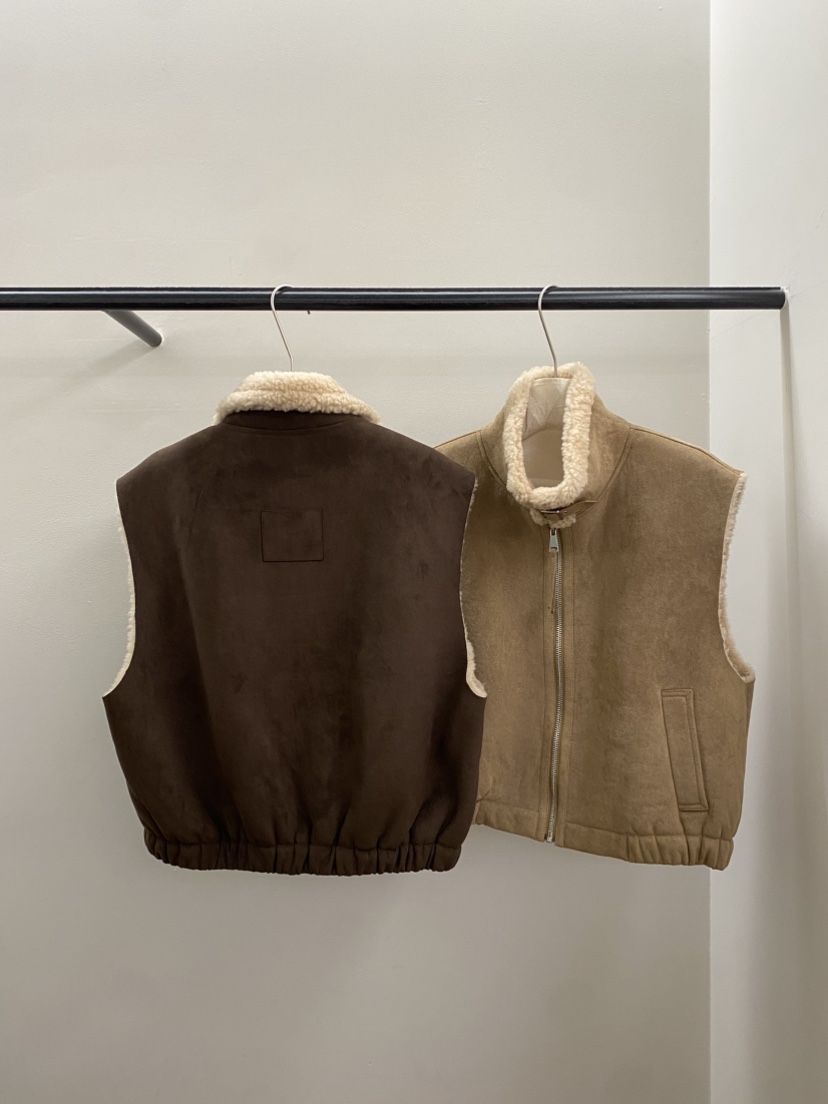 JADEMARKET韓國代購㊣女士新款真品熱賣25秋冬馬甲不含內搭系帶JADE MARKET馬甲