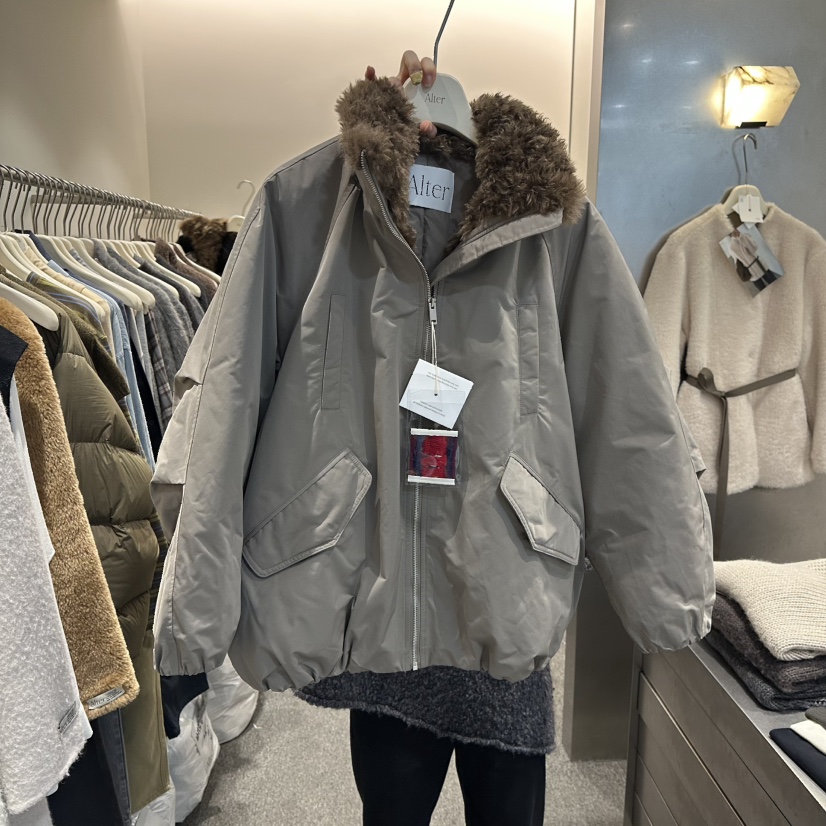 ALTER東大門㊣實拍女裝新款人氣真品時尚熱賣職業25秋冬夾克Alter夾克圖色3