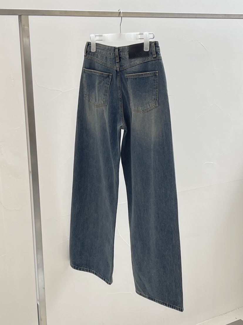 ACME韓國代購㊣女裝新款熱賣真品推薦人氣25秋冬牛仔褲加絨ACME牛仔褲