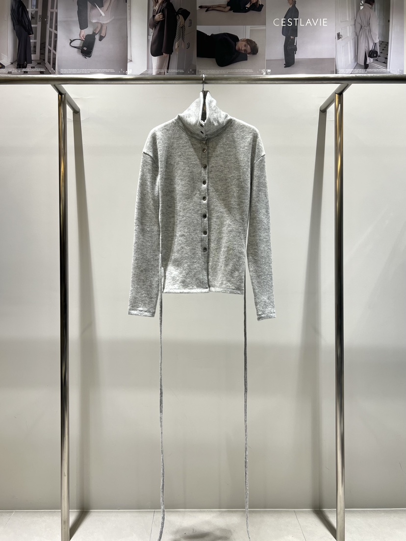 CESTLAVIE東大門㊣代購女士新品職業熱賣休閑針織衫羊毛高領CESTLAVIE針織衫