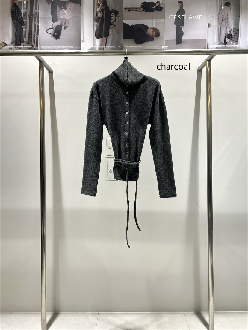 CESTLAVIE東大門㊣代購女士新品職業熱賣休閑針織衫羊毛高領CESTLAVIE針織衫圖色3