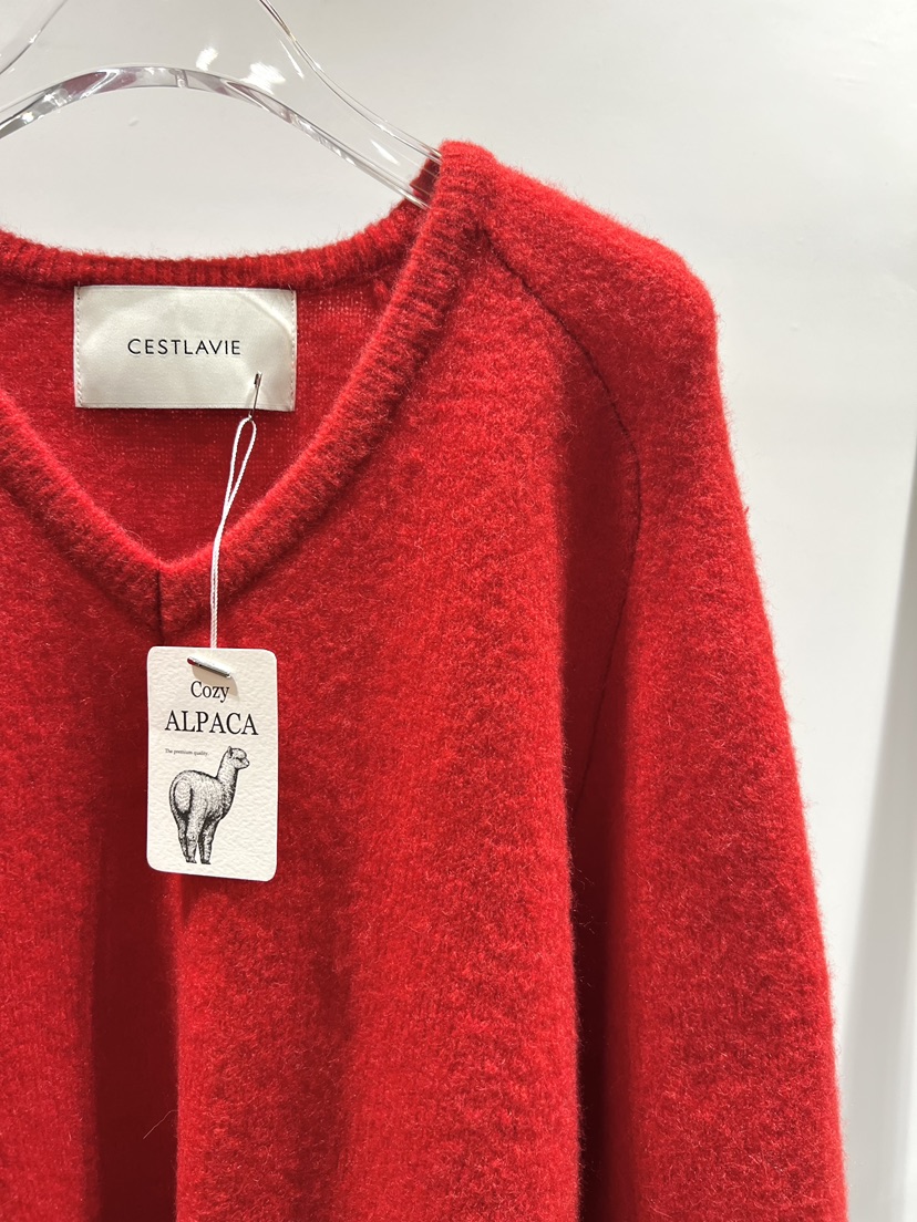 CESTLAVIE東大門㊣實拍女士新款職業時尚人氣推薦針織衫V領CESTLAVIE針織衫