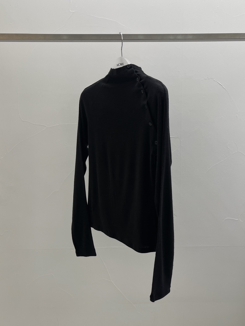 ACME東大門㊣直郵女裝新品人氣時尚熱賣休閑職業長袖T恤安哥拉ACME長袖T恤圖色3黑色