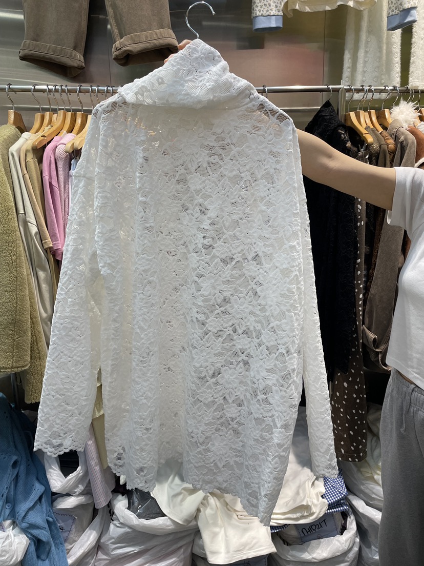 MENDL S東大門㊣代購女士新款休閑真品熱賣職業襯衫蕾絲衫MENDL S襯衫/蕾絲衫