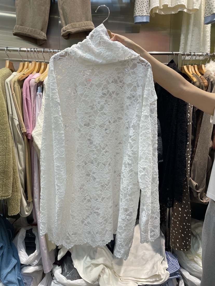 MENDL S東大門㊣代購女士新款休閑真品熱賣職業襯衫蕾絲衫MENDL S襯衫/蕾絲衫圖色1