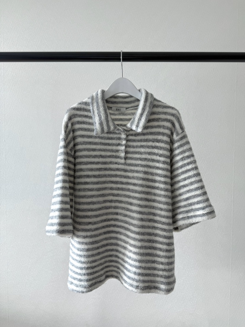 EST東大門㊣代購女裝新款推薦人氣時尚真品職業25秋冬熱賣T恤EST_T恤圖色1