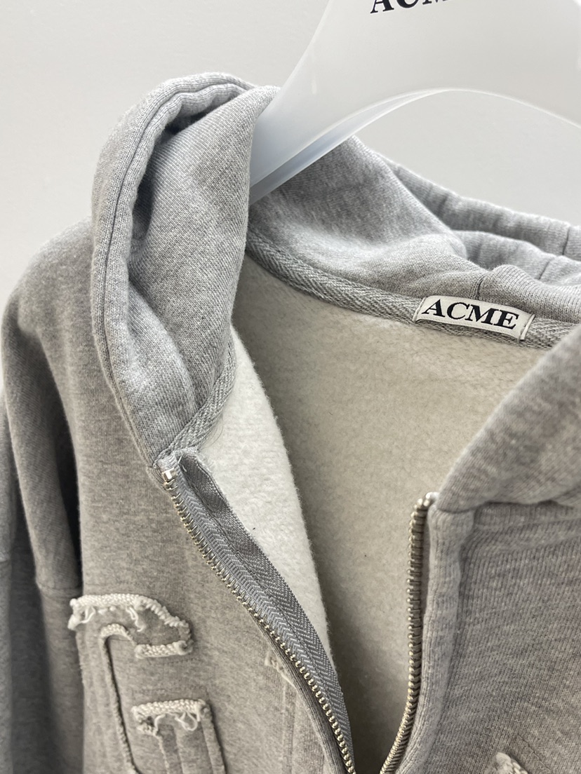 ACME東大門㊣實拍女裝新品職業推薦25秋冬熱賣夾克連帽衫加絨ACME夾克