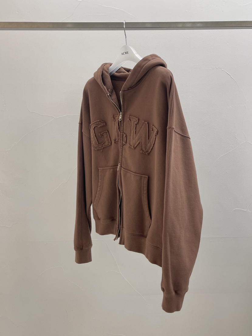 ACME東大門㊣實拍女裝新品職業推薦25秋冬熱賣夾克連帽衫加絨ACME夾克圖色1