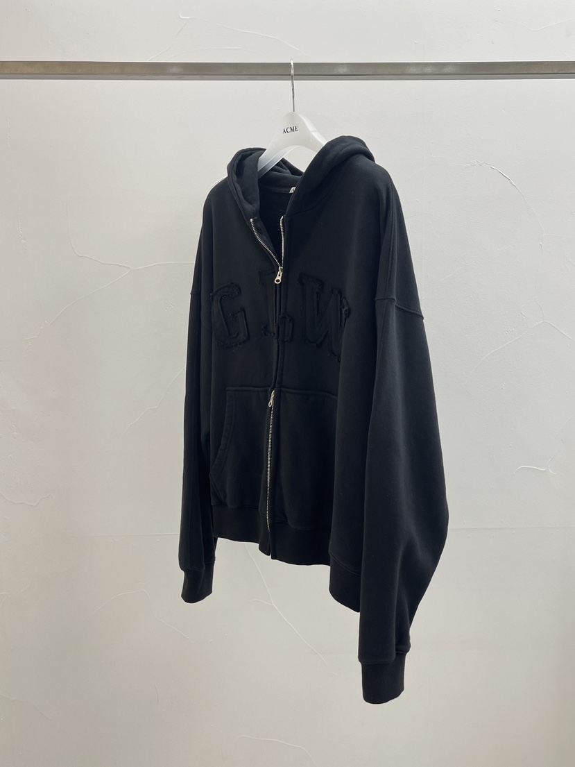 ACME東大門㊣實拍女裝新品職業推薦25秋冬熱賣夾克連帽衫加絨ACME夾克圖色2