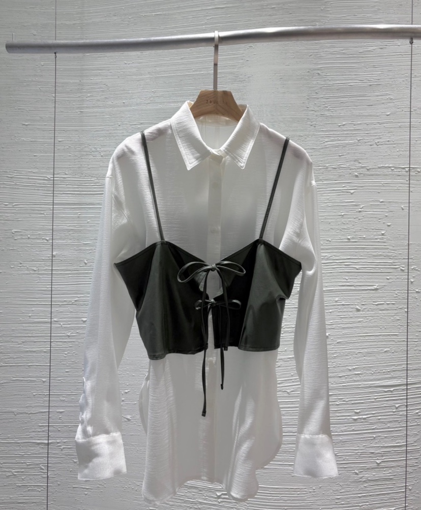 2BOTTLE東大門㊣代購女裝新品25秋冬職業人氣時尚真品吊帶背心2BOTTLE吊帶/背心圖色1