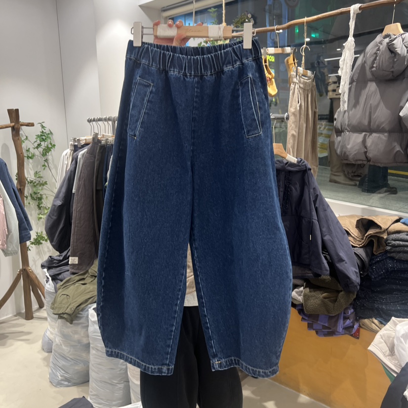 BLOOM東大門㊣直郵女士新品真品推薦休閑人氣時尚職業牛仔褲BLOOM-S牛仔褲圖色1