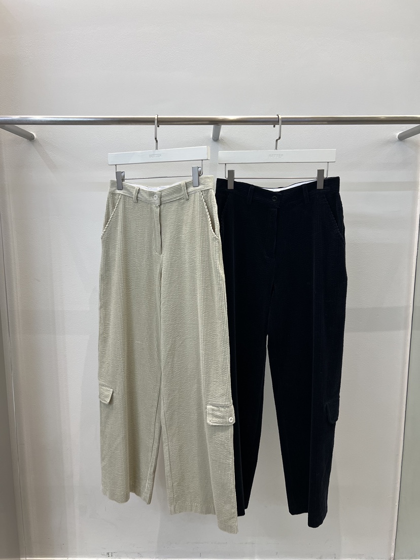 BETTER東大門㊣代購女士新品熱賣真品職業25秋冬休閑褲燈芯絨BETTER休閑褲