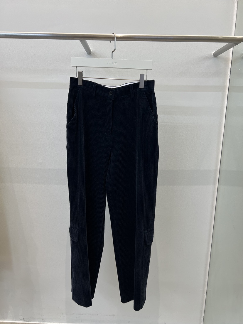 BETTER東大門㊣代購女士新品熱賣真品職業25秋冬休閑褲燈芯絨BETTER休閑褲圖色2