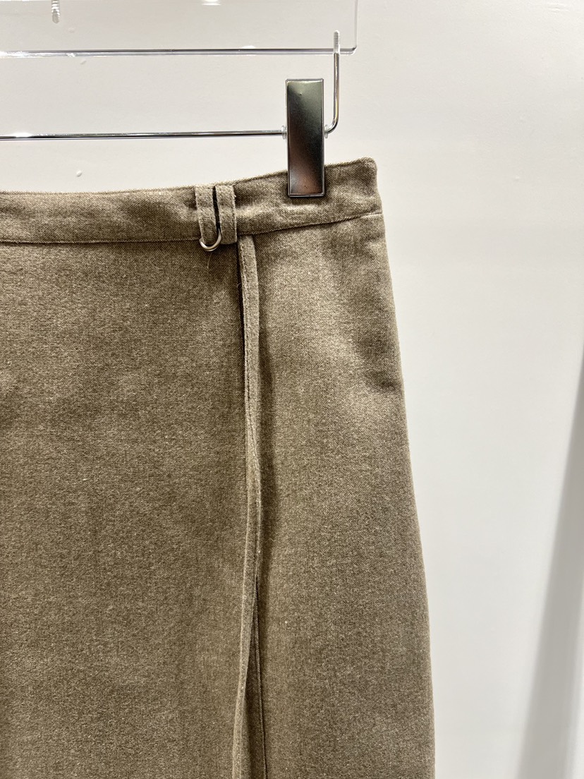 CESTLAVIE東大門㊣代購女士新品25秋冬推薦真品休閑長裙羊毛CESTLAVIE長裙