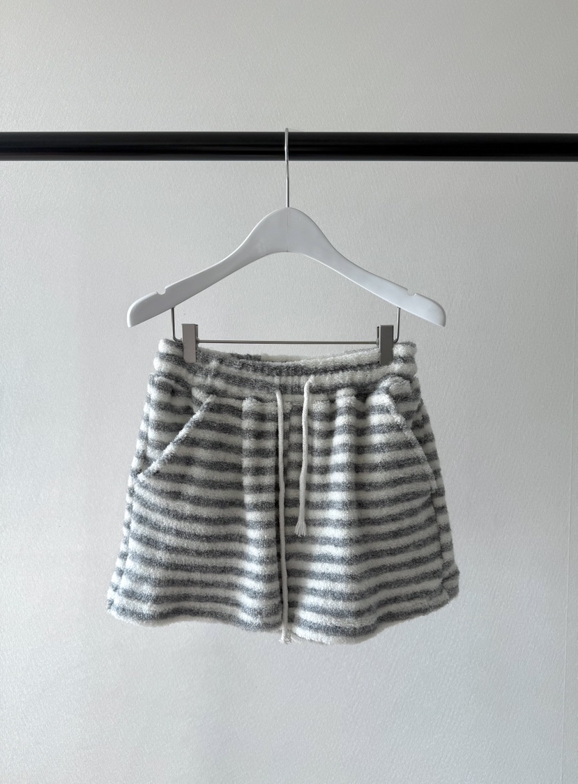 EST東大門㊣代購女士新品人氣時尚休閑熱賣推薦25秋冬短褲毛圈EST_短褲圖色1